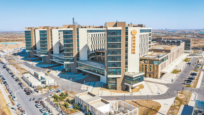 　　雄安宣武医院。本报记者 邓伟摄