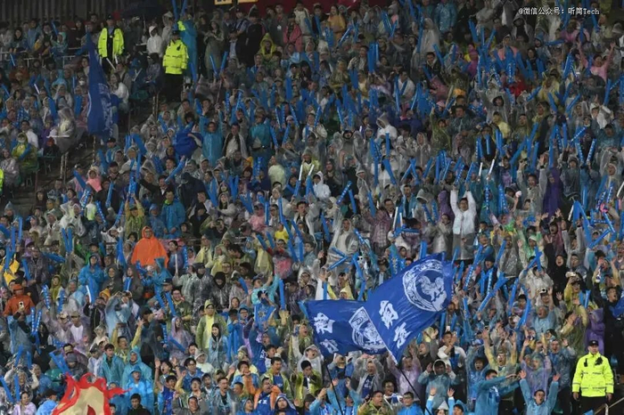 图：“苏超”比赛现场