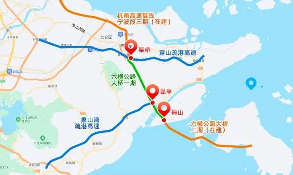 六横公路大桥在哪？张金 制图