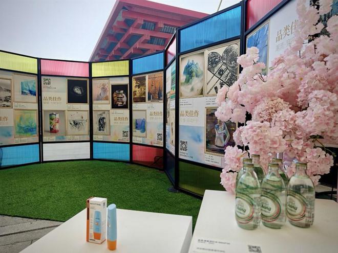 26幅“Ai智绘”亮相“莫奈花园”!助力“六六夜生活节”