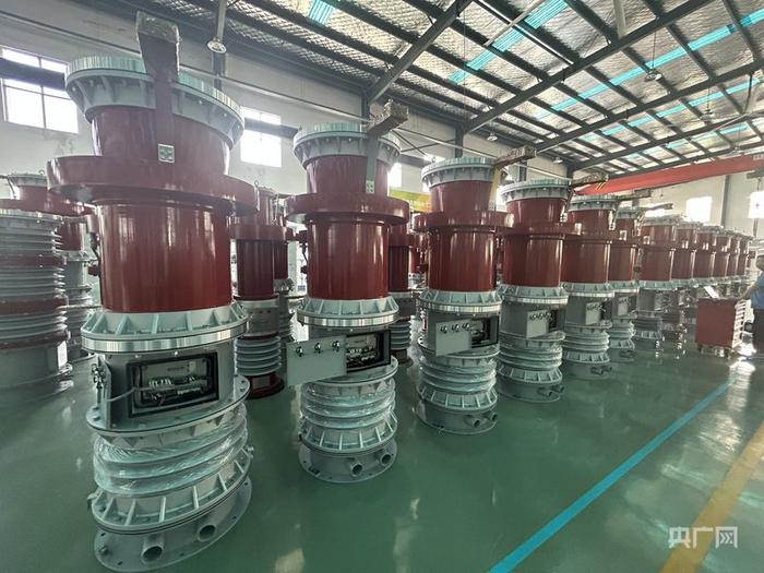 国家级专精特新“小巨人”企业安徽合凯电气（央广网记者  徐秋韵摄）