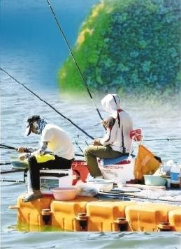 万峰湖野钓大赛。 张力博 摄