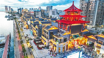 海口东坡老码头。海南日报全媒体记者 张茂 摄