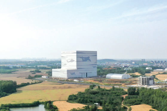 5月19日拍摄的合肥先进光源项目建设现场。 孔根龙 摄