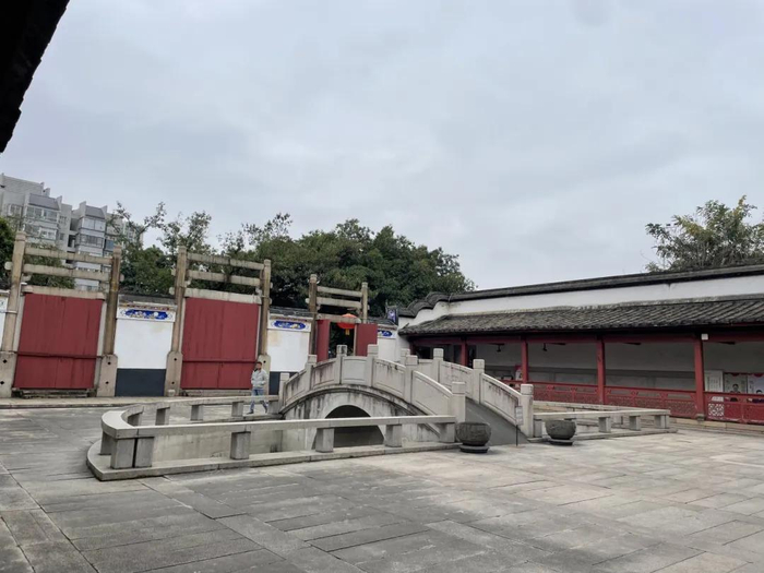 泮池与泮桥是文庙特有的建筑。图片来源：福州市鼓楼区文化体育和旅游局