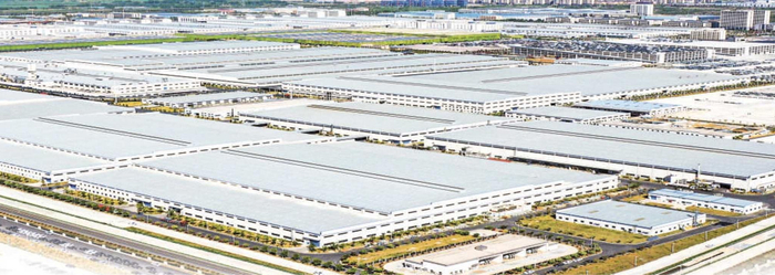 长丰县产业新城（下塘汽车城）航拍。 孔根龙 摄