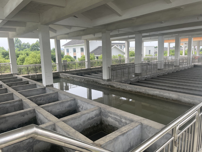 乐山电力的自来水厂 图片来源：每经记者 胥帅 摄