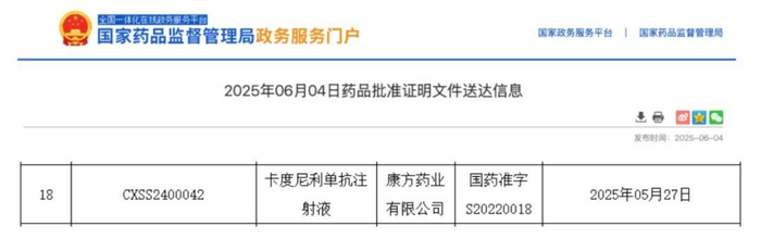 截图来源：NMPA官网