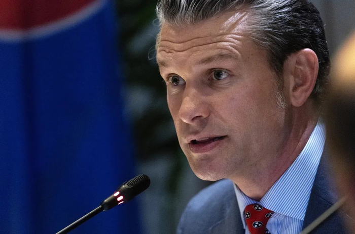 △美国国防部长赫格塞思（资料图）。图片来源：央视新闻客户端