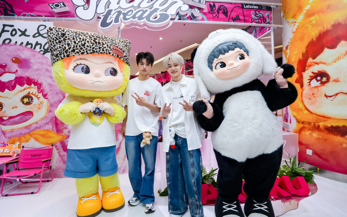 潮玩品牌WAKUKU线下快闪店在北京朝阳大悦城强势引爆人气话题。 受访者供图