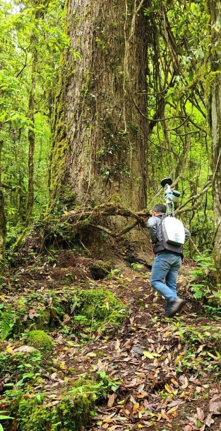 数字绿土背包激光雷达开展野外调查
