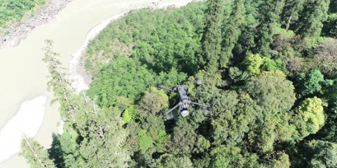 数字绿土机载激光雷达在为树林做“CT扫描”