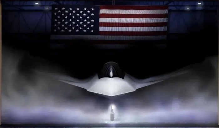 资料图：美国F-47战机概念图（来源：环球时报）