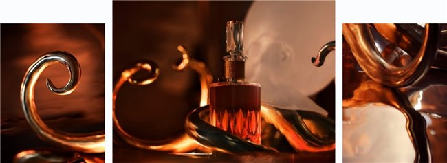 图注:卡慕工坊“海底秘境”水晶酒樽奇幻章鱼雕塑