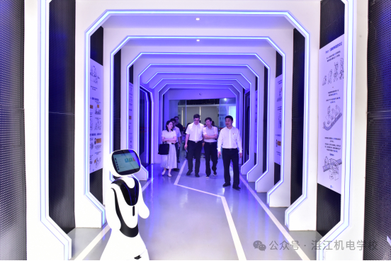 湛江机电学校智能制造人才培养基地。图源湛江机电学校