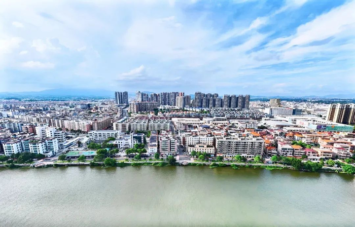 △水口镇。图片来源：开平发布