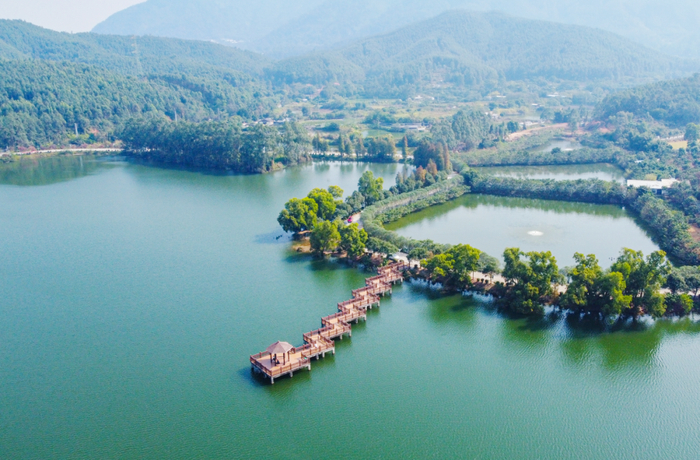 △兰石公园。江门日报记者 刘淑君 摄