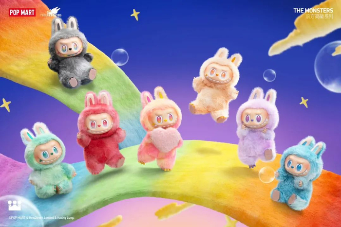 LABUBU“前方高能”系列。图源泡泡玛特官微