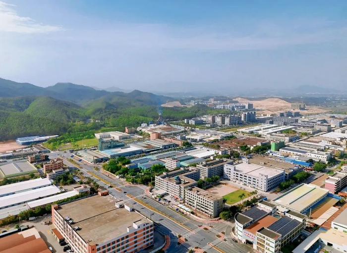 △水口沙冈工业基地。图片来源：开平发布