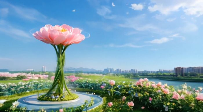 合肥骆岗公园（AI效果图）