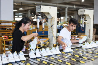 　　▲在千亿扶持下，大黄蜂今年的销售额有望过亿。（拍摄 展钊）