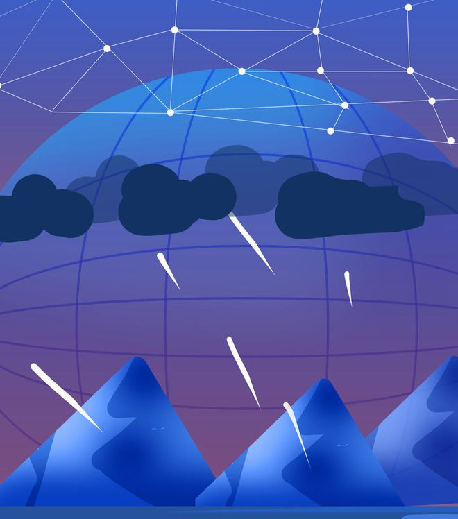 ▲马斯克的星链卫星，突然大批坠落 图据视觉中国