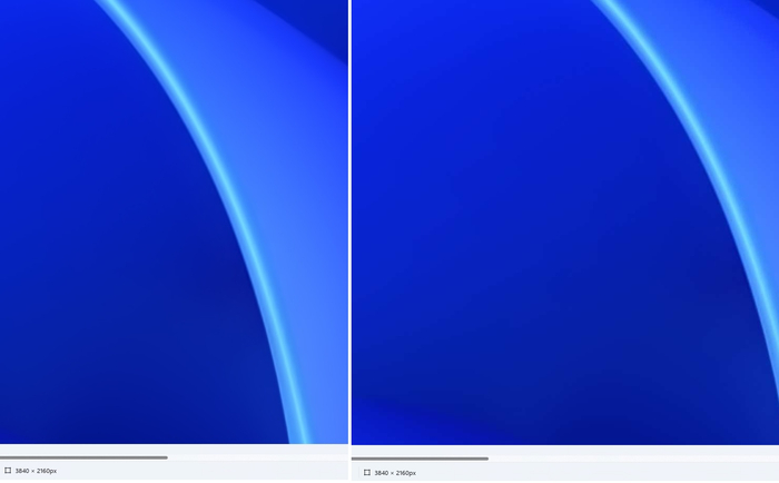 原图和 high 质量图片放大效果对比