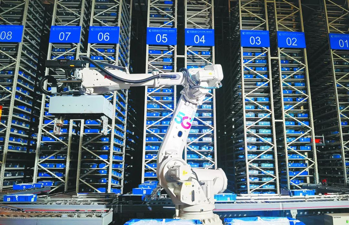 江西苏强格无人智慧仓储产线