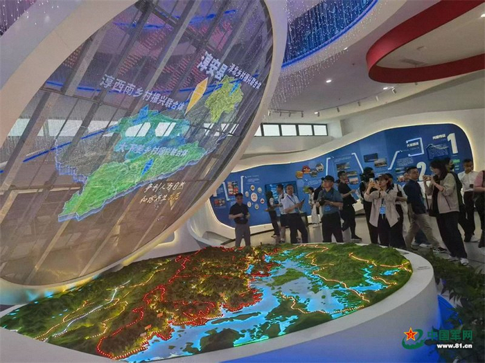 大下姜乡村振兴联合体布局图。