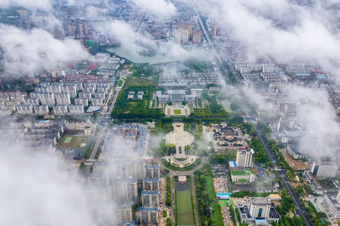 固始县城市风光