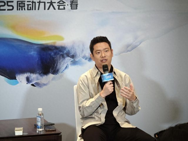 火山引擎总裁谭待接受采访。 新京报贝壳财经记者罗亦丹/摄