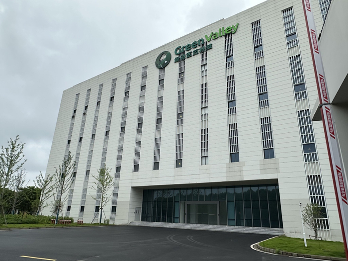 绿谷制药浦东生产基地 图片来源：每经记者 许立波 摄