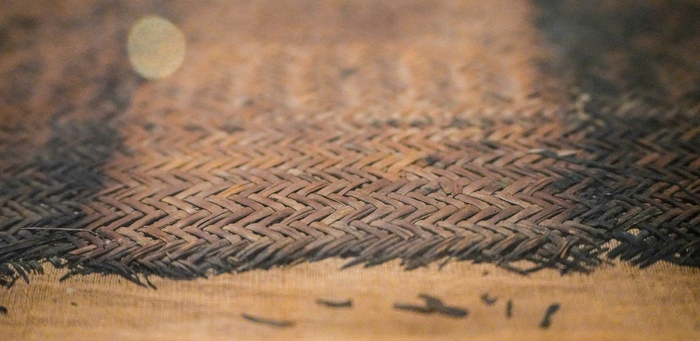 △ 战国竹席局部