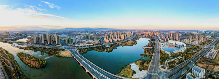 叶集城市风光。摄/彭松 