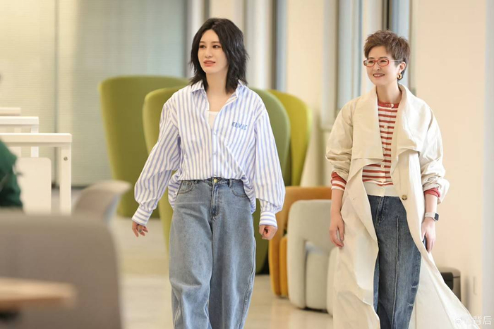 尚雯婕与张泉灵 图据节目组