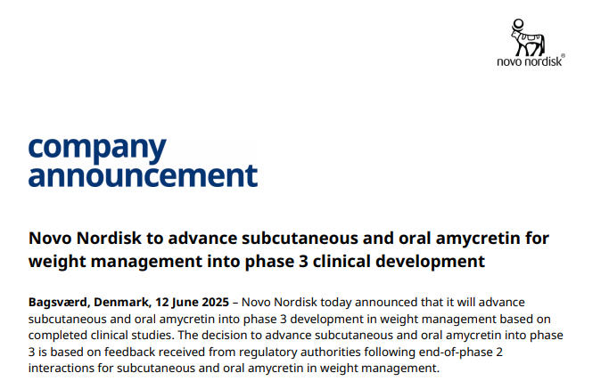 来源：诺和诺德官网