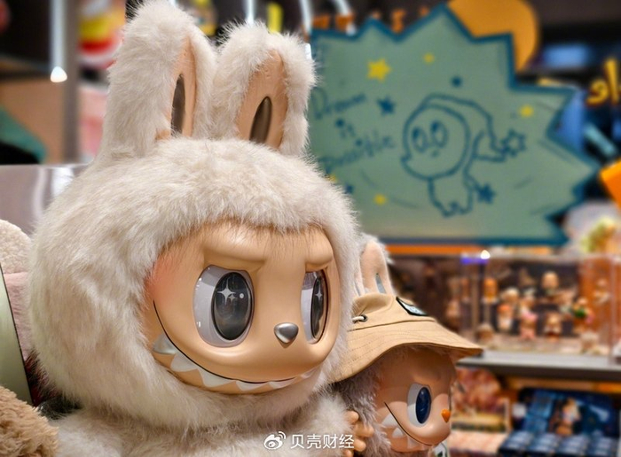 潮玩LABUBU销售火爆。图/IC photo