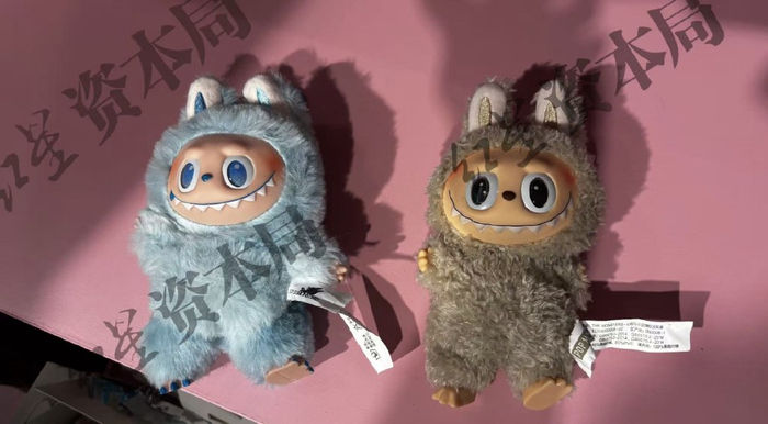 图说：仿制版LABUBU