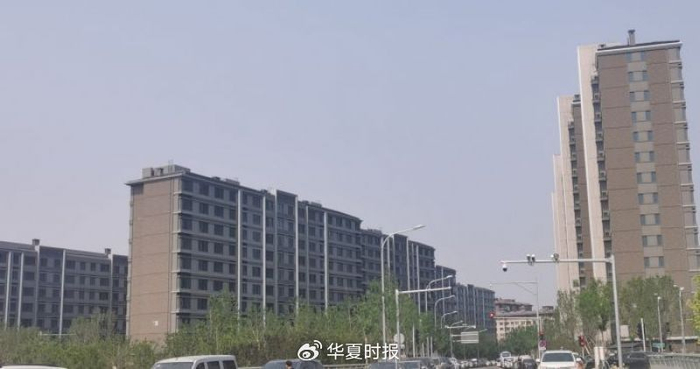 中海富华里项目实况。董红艳/摄