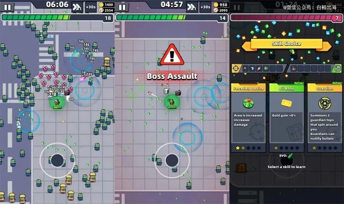 「弹壳特攻队」是 Roguelike 机制在手游上成功得到应用的经典案例 | 图片来源：HABBY