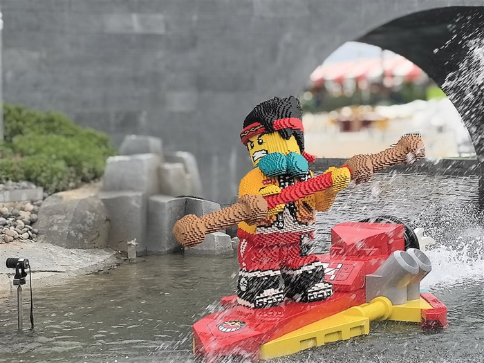 图片说明：乐高悟空小侠是乐高历史上首个灵感源自中国经典名著《西游记》的热门IP