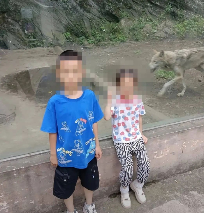 遇害的两个孩子 图据受访者