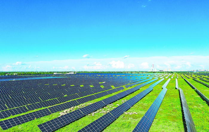 位于内蒙古通辽市的零碳产业园区。郭 昊 供图