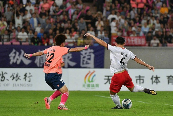 2025江苏省城市足球联赛第4轮。图/视觉中国