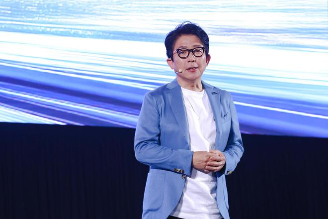 ▲丰田智能电动汽车研发中心（中国）有限公司总经理小西良树（图源：广汽丰田）