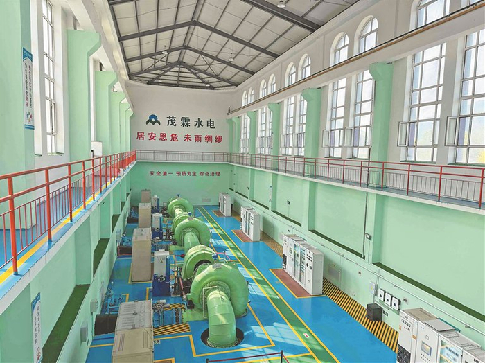     海林市双桥水电站。本报记者 吴玉玺摄