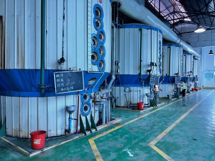 ▲白糖生产车间