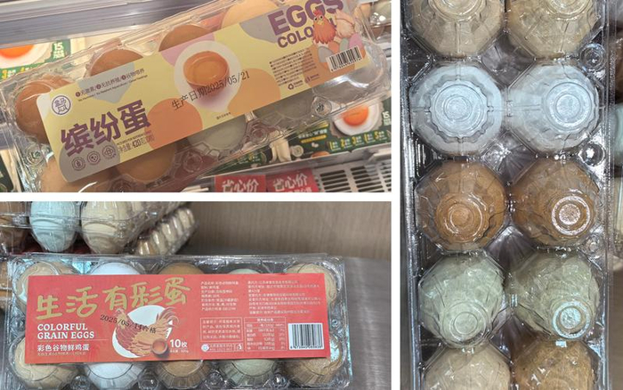 蛋壳颜色并不能作为判断营养高低的标准。 新京报记者 王思炀 摄