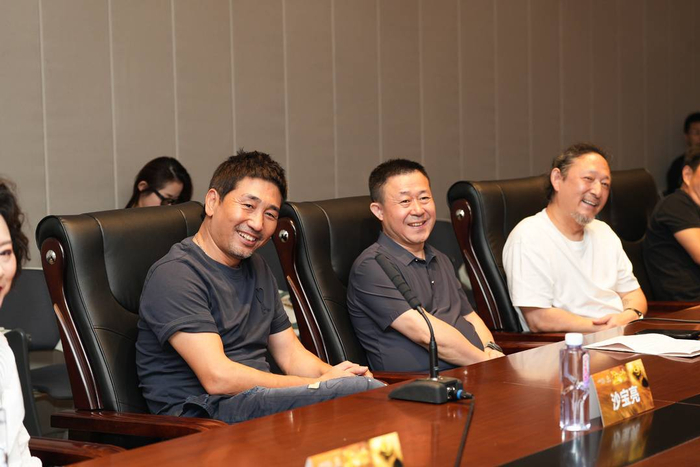 见面会采访现场