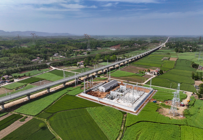 双河西牵引站220千伏外部供电工程。